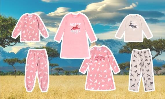 пижамы и сорочки для девочки